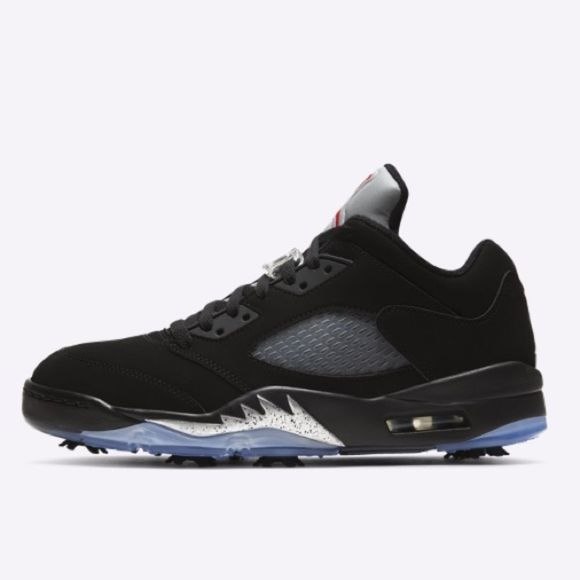 Air Jordan V Low Golf Black Shoes size 10 New